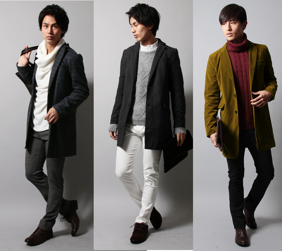 キレイめ服の代名詞であるロングコート。ニットとの相性も抜群で、時計や靴などのアイテムにもこだわれたら1段上のスタイルに!